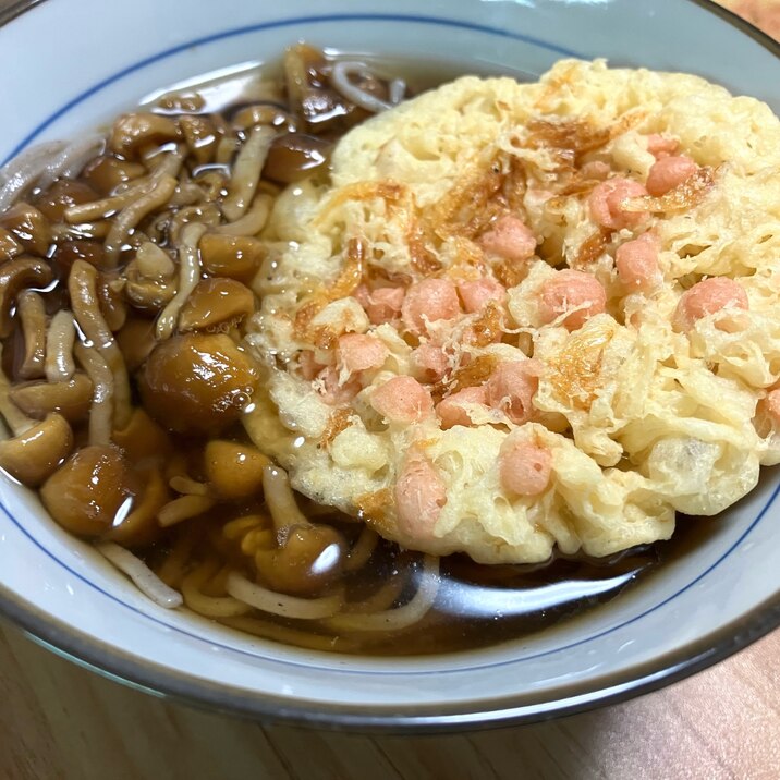 W出汁のなめこそば